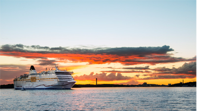 Whiskym�ssa ombord p� Viking Cinderella